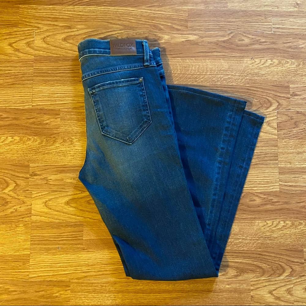 Wild fox flare jeans